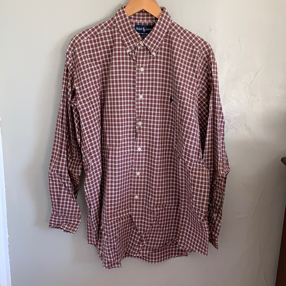 Ralph Lauren plaid button down
